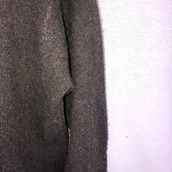 Eddie Bauer brown wool argyle sweater - Picture 7 of 8